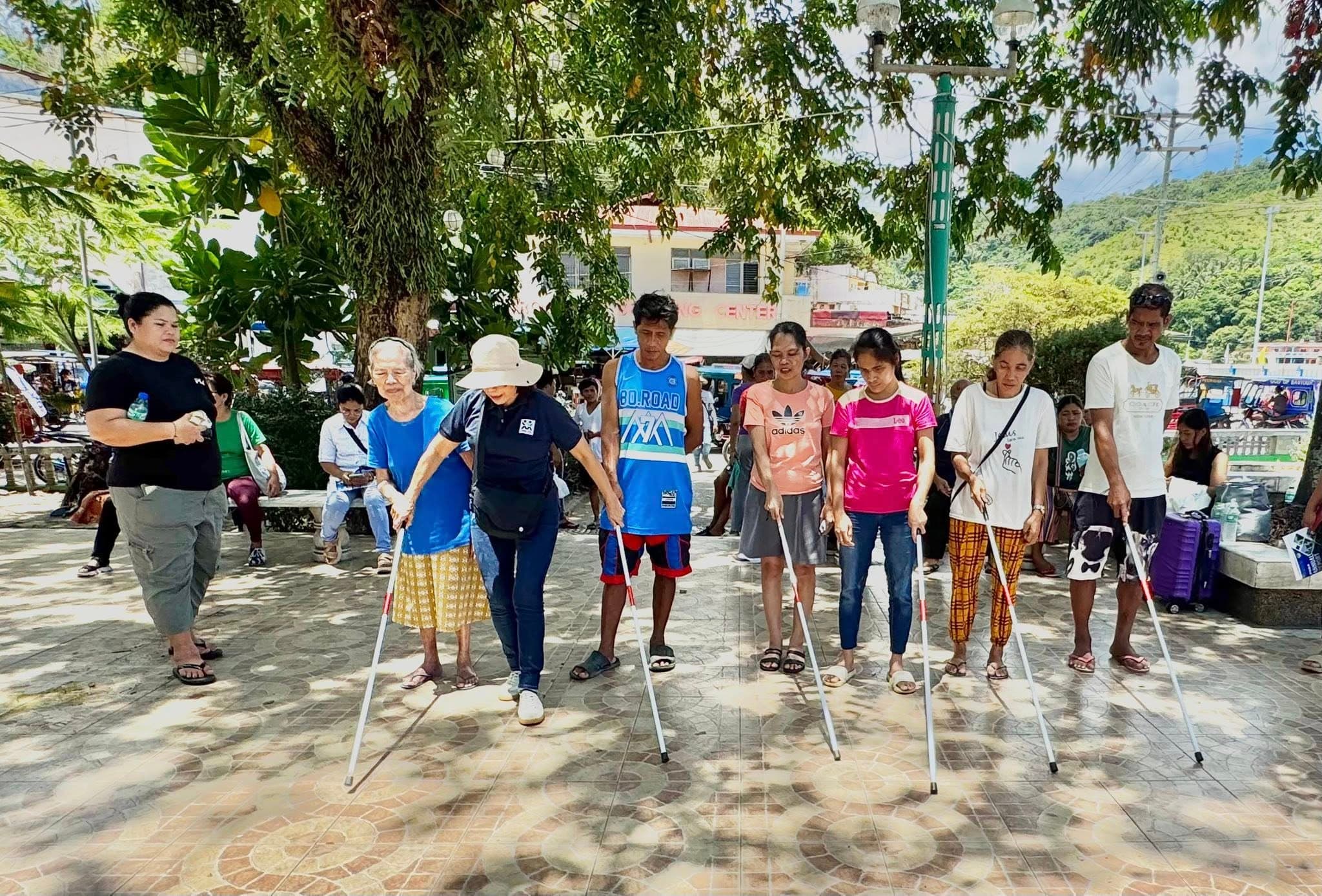 A Journey of Light and Hope: Distributing White Canes Across Romblon